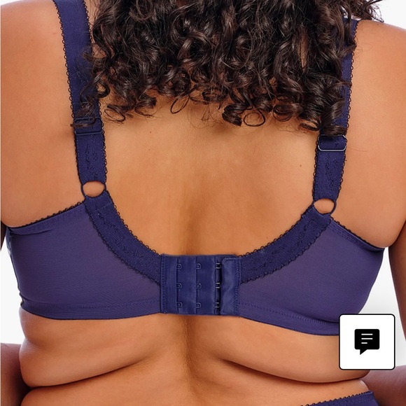 Elomi Morgan Sicilia Sia Floral Plus Size Underwire Bra 38HH (UK) 38L (US)NWT - Picture 2 of 5